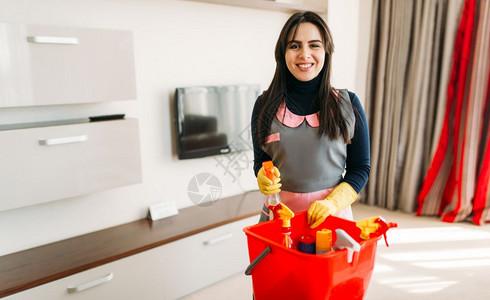 白色噴霧清潔服務(wù)背景